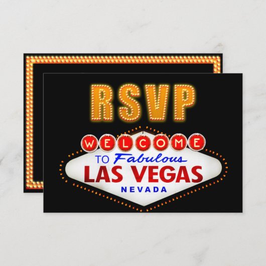 UAWG Fabulous Las Vegas Parco Civico-Ciani Parco C RSVP Karte (Vorne/Hinten)
