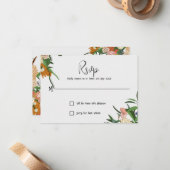 UAWG Floral Mitteilungskarte (Vorderseite/Rückseite Beispiel)