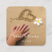 UAWG Foto - QR Code Response Quadratische Visitenkarte (Rückseite)