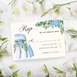 UAwg für Blumenstühle RSVP Karte