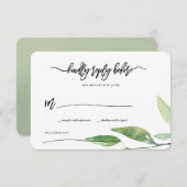 UAWG für Bohemische Blätter RSVP Karte (Vorne/Hinten)