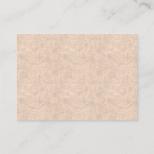 UAwg für die Farbpfirsichkörbe Grüne Blüte Begleitkarte (Rückseite)