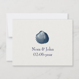 uAwg für Hochzeiten am Strand RSVP Karte