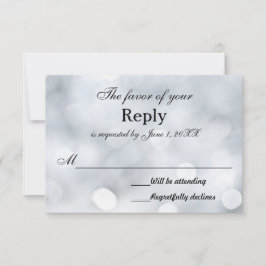 UAwg für Hochzeitstipendien RSVP Karte