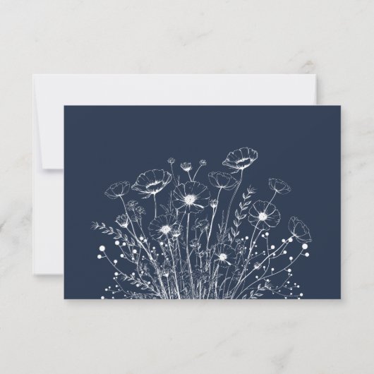 UAwg für Navy White Script Typografy (Rückseite)