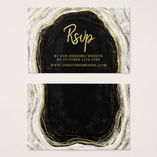 UAWG für Schwarz-weiß- und Goldgeode-Website einfü (Vorne & Hinten)