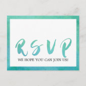 UAwg für Strandaufnahmen Einladungspostkarte (Vorderseite)