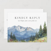 UAwg für Wasserfarben Einladungspostkarte (Vorne/Hinten)