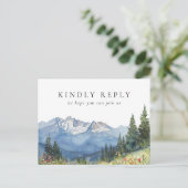 UAwg für Wasserfarben Einladungspostkarte (Stehend Vorderseite)