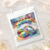 UAWG Gay Lesbian Rainbow Rings Favoriten Geschenktütchen (Ausgeschnitten)