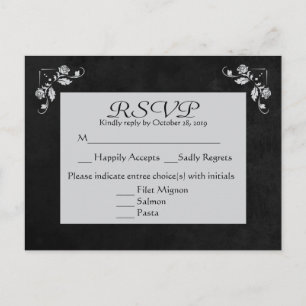 UAwg Grau-Schwarz-Spanplatte Postkarte