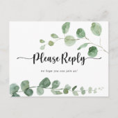 UAwg "Green Delight Eukalyptus" Postkarte (Vorderseite)