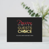UAWG Guests Choice Card Einladung (Stehend Vorderseite)