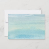 UAwg im Wasserfarben/Hochzeitskarten RSVP Karte (Rückseite)