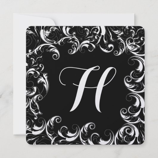 UAWG inbegriffen auf Karte - Extravagante Swirl-Ho (Rückseite)