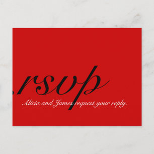 UAWG Karten für die Weihnachtshochzeiten rot