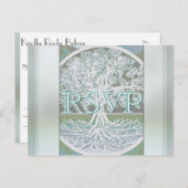 UAWG | Lebensbaum Einladungspostkarte (Vorne/Hinten)