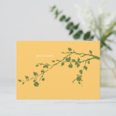 UAWG Mailer Set - Eine tolle Birne RSVP Karte (Stehend Vorderseite)