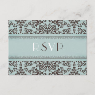 UAWG mit Food Option Hochzeitskarte RSVP Karte