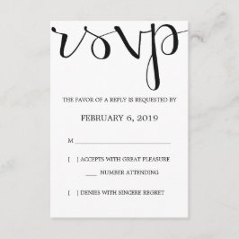 UAWG | Mod Pen RSVP Karte