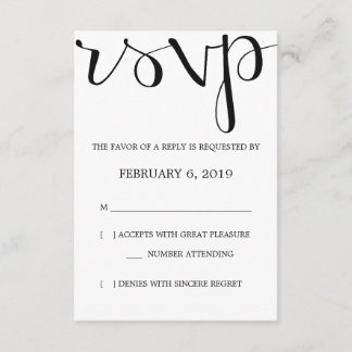 UAWG | Mod Pen RSVP Karte