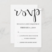 UAWG | Mod Pen RSVP Karte (Vorne/Hinten)