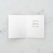 UAWG Modern Elegance Note Card Einladung (Innenseite)