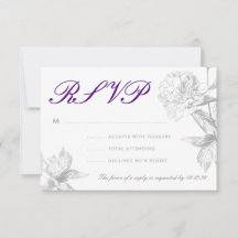 UAWG Modern Wedding Simple Silver Lila