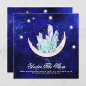 *~* UAWG MOON STARS CRYSTAL Website AR14 Wedding Einladung (Vorne/Hinten)