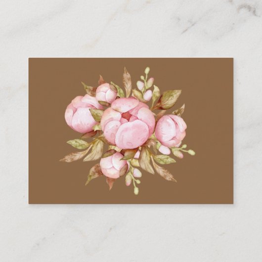 UAWG Online Teddy Bear Baby Bear Baby Dusche Enclo Begleitkarte (Rückseite)