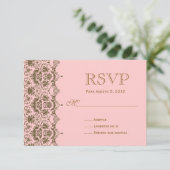 UAWG para boda en español / Wedding Rsvp (Stehend Vorderseite)