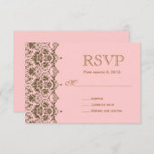 UAWG para boda en español / Wedding Rsvp (Vorne/Hinten)