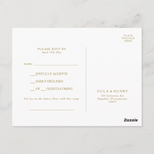 UAwg Post Postkarte (Rückseite)