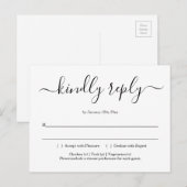 UAWG Postcard - Einfach Einladungspostkarte (Vorne/Hinten)