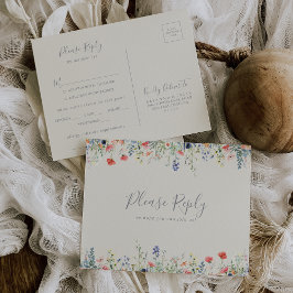 UAwg Postkarte für das Menü "Radiant Wildblume"