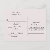 UAWG Postkarte, jeder Anlass Einladungspostkarte (Rückseite)