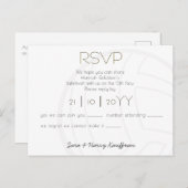 UAWG Postkarte mit Volleyball-Grafik (Vorne/Hinten)