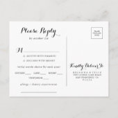 UAwg Postkarte zum goldenen grünen Foliage (Rückseite)