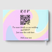 UAwg q oder Code hinzufügen Gästebuch (Rückseite)