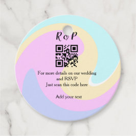 UAwg q oder Code hinzufügen Geschenkanhänger