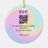 UAwg q oder Code hinzufügen Keramik Ornament (Vorne)