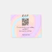 UAwg q oder Code hinzufügen Post-it Klebezettel (Vorderseite)