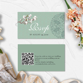 UAWG QR-Code für Hochzeitsszenarien - Seite Grün Begleitkarte
