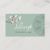 UAWG QR-Code für Hochzeitsszenarien - Seite Grün Begleitkarte (Vorderseite)