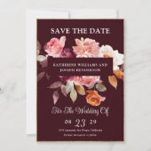 UAwg & QR Code Wedding Save The Date (Vorderseite)