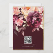 UAwg & QR Code Wedding Save The Date (Rückseite)