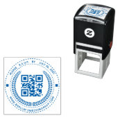 UAWG QR-Webadresse Selbstfarbige Briefmarke Permastempel (Beispiel)