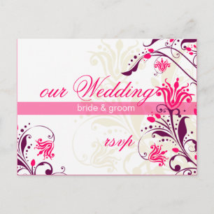 UAWG REPLY CARD :: Lilie Einladungspostkarte