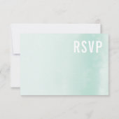 UAWG REPLY CARD :: Ober Aquarellmalz RSVP Karte (Rückseite)