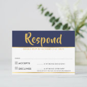 UAWG REPLY RSVP KARTE (Stehend Vorderseite)